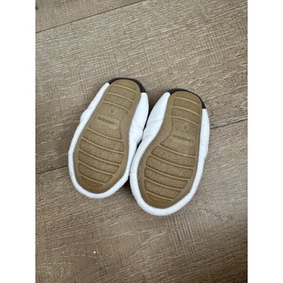 Lands End Toddler Snowman Slippers Size 8 - Picture 2 of 3